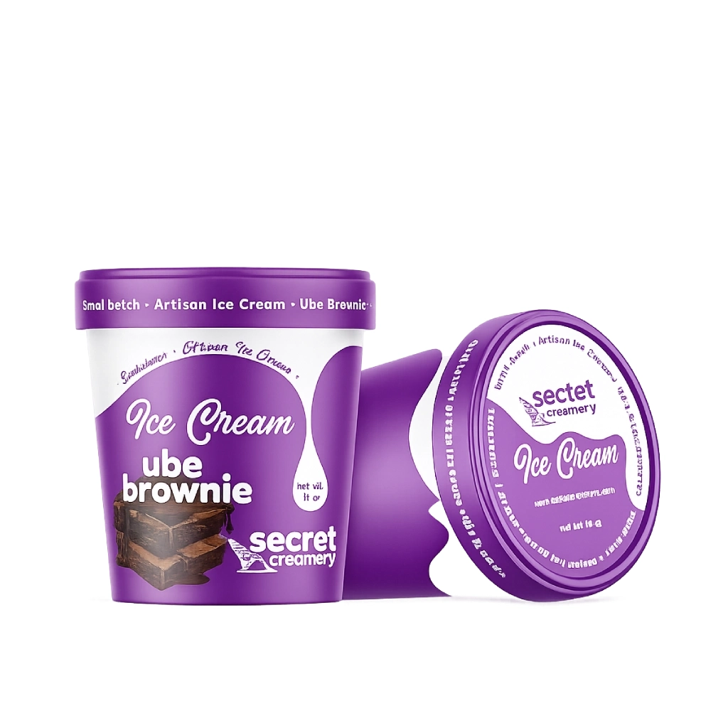 Secret Creamery Packaging